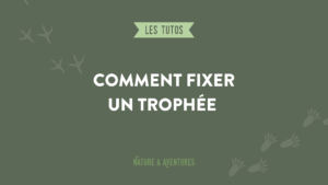 Comment fixer un trophée - Nature et Aventures